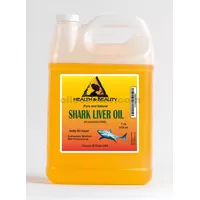 Shark liver oil with alkoxyglycerol natural pure liquid 7 lb