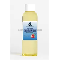 Huile de pépins de fraise raffinée biologique 100% pure naturelle 2 oz
