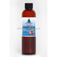 Aceite de semilla de fresa virgen orgánico sin refinar natural 4 oz