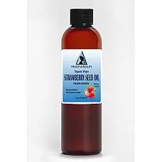 Huile de pépins de fraise vierge biologique non raffinée Natural 4 oz
