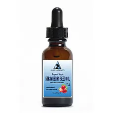 Strawberry seed oil unrefined organic glass dropper 1 oz
