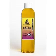 Aceite de atún rbd con epa y dha todo natural 100% puro líquido 8 oz