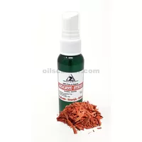 Eau florale biologique d'hydrolat de bois de santal 100% vaporisateur naturel pur 2 oz