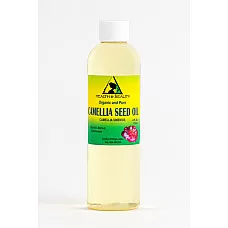 Camellia / camelia seed oil unrefined organic carrier cold pressed 100% pure 4 oz