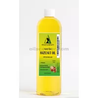 Portador virgen sin refinar orgánico de aceite de avellana prensado en frío 100% puro 12 oz