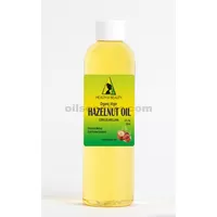 Portador virgen sin refinar orgánico de aceite de avellana prensado en frío 100% puro 4 oz