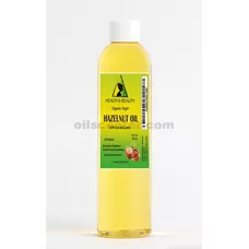 Hazelnut oil unrefined virgin organic carrier cold pressed 100% pure 8 oz