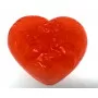 Corazón doble de san valentín, aroma de fresa hecho a mano natural, 3,5 oz de barras de jabón