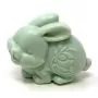 3d green easter bunny soap bar handmade all natural moisturizing body & skin