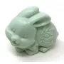 3d green easter bunny soap bar handmade all natural moisturizing body & skin