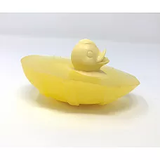 barra de jabón de glicerina "pato en el estanque" cuerpo y piel hidratantes naturales hechos a mano