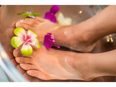 Gommage des pieds maison