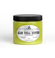 Manteca de aloe vera orgánico prensado en frío crudo de primera calidad fresco puro 32 oz
