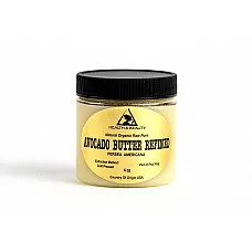 Avocado butter refined organic cold pressed premium fresh 100% pure 4 oz