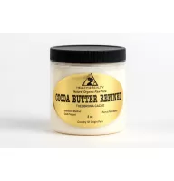 Cocoa / cacao / cacao butter ultra refined organic natural raw grade a prime 8 oz