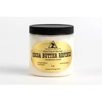 Cocoa / cacao / cacao butter ultra refined organic natural raw grade a prime 8 oz