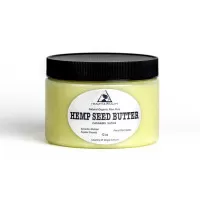 Hemp seed butter organic expeller pressed premium quality fresh pure 12 oz