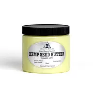 Hemp seed butter organic expeller pressed premium quality fresh pure 16 oz