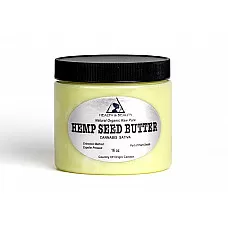 Expeller orgánico de mantequilla de semillas de cáñamo prensado de calidad premium fresco puro 64 oz