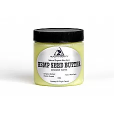 Expeller orgánico de mantequilla de semilla de cáñamo prensado de calidad premium fresco puro 4 oz
