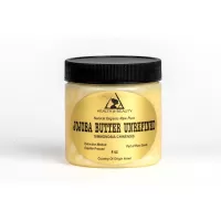 Jojoba beurre non raffiné expeller vierge organique pressé pur brut 4 oz