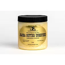 Jojoba butter unrefined organic virgin expeller pressed raw pure 8 oz