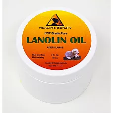 Lanolin usp grade anhidro ultra refinado 100% puro hidratante labial de la piel 2 oz
