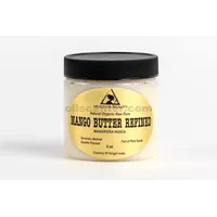 Manteca de mango ultra refinada orgánica natural cruda fresca 100% pura 4 oz