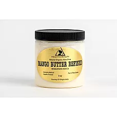 Mango butter ultra refined organic natural raw fresh 100% pure 8 oz