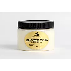 Manteca de karité refinado orgánico crudo prensado en frío grado a de ghana 100% puro 36 oz