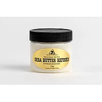 Le beurre de karité raffiné de qualité pressée à froid organique brut a du Ghana 100% pure 2 oz