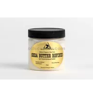 Manteca de karité refinada orgánica cruda prensado en frío grado a de ghana 100% puro 4 oz