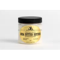 Le beurre de karité raffiné de qualité pressée à froid organique brut a du Ghana 100% pure 4 oz