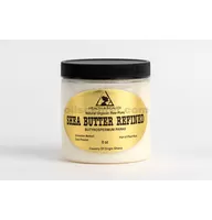 Manteca de karité refinado orgánico crudo prensado en frío grado a de ghana 100% puro 8 oz