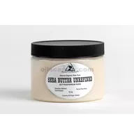Shea butter unrefined ivory white organic raw cold pressed grade a ghana 12 oz