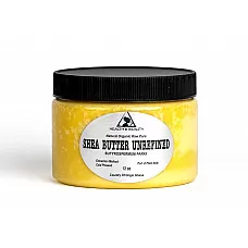 Shea butter unrefined yellow organic raw cold pressed grade a ghana pure 12 oz