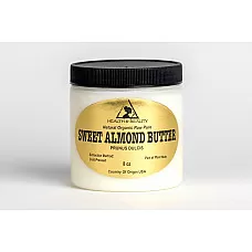 Amande douce beurre froid organique fraîche pressée de qualité supérieure pur 8 oz
