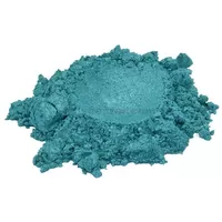 Coral reef blue turquoise mica colorant pigment powder cosmetic grade 2 oz