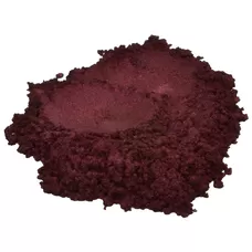 Crucible rojo oscuro rojo granate mica colorante pigmento en polvo grado cosmético 1 oz