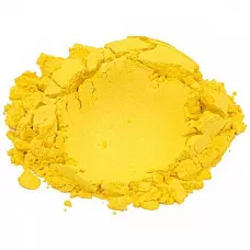 Polvo de pigmento de colorante de mica amarillo de jabón para hacer jabón 1 oz