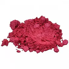 Verdadero rojo naranja lujo mica colorante pigmento polvo cosmético grado 1 oz