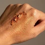 Precioso polvo de pigmento de colorante de mica leo / naranja / amarillo cosmético grado 1 oz