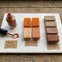 Precioso polvo de pigmento de colorante de mica leo / naranja / amarillo cosmético grado 1 oz