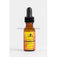 Verre organique aromathérapie huile essentielle de bois de cèdre pur goutte 0,5 oz, 15 ml