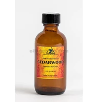 Cedarwood essential oil organic aromatherapy pure glass bottle 2 oz, 59 ml
