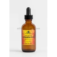 Aceite esencial de cedro aromaterapia orgánica Cuentagotas de vidrio 100% puro 2 oz, 59 ml