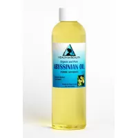 Abyssinian / crambe seed oil organic carrier cold pressed fresh 100% pure 4 oz