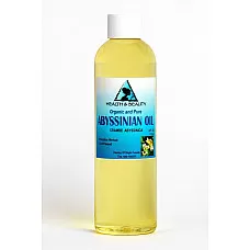 Aceite de semilla de abisinio / crambe portador orgánico prensado en frío fresco 100% puro 4 oz