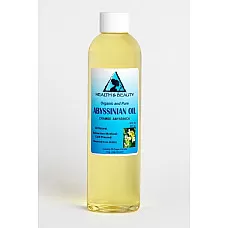 Aceite de semilla de abisinio / crambe portador orgánico prensado en frío fresco 100% puro 8 oz