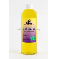 Aceite de aloe vera portador orgánico prensado en frío premium natural 100% puro 32 oz